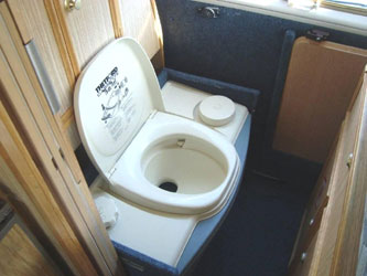 VW Autosleeper Talent Thetford C1 Toilet