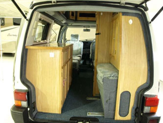 VW T4 Autosleeper Talent Toilet
