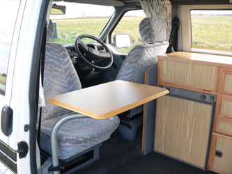 VW T4 Autosleeper Trident Front Swivel Table